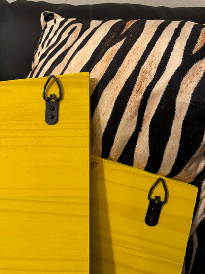 Red Hot Pu$$y Liquors Blacklight Responsive Wooden Sign